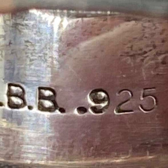 RING, COMMEMORATIVE MILLENNIAL 2000 STERLING SILVER .925, LIMITED EDITION BY IBB - Picture 4 of 16